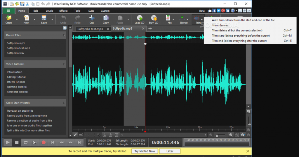 best audio editing software for a mac